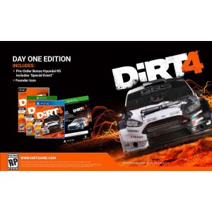 DiRT 4 Day One PS4 (Oferta Steelbook ) DiRT 4 Day One PS4 (Oferta Steelbook )