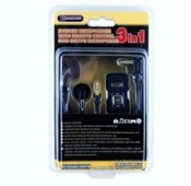 Auscultadores PSP Slim (Preto)