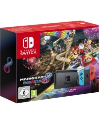 Consola Nintendo Switch Néon Azul/Vermelho + Mario Kart 8 Deluxe Consola Nintendo Switch Néon Azul/Vermelho + Mario Kart 8 Deluxe